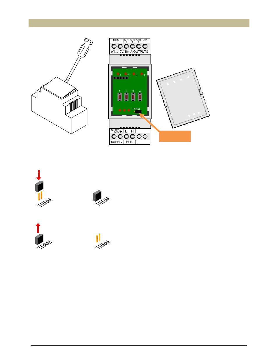 Termination | Velleman VMB4DC User Manual | Page 12 / 18