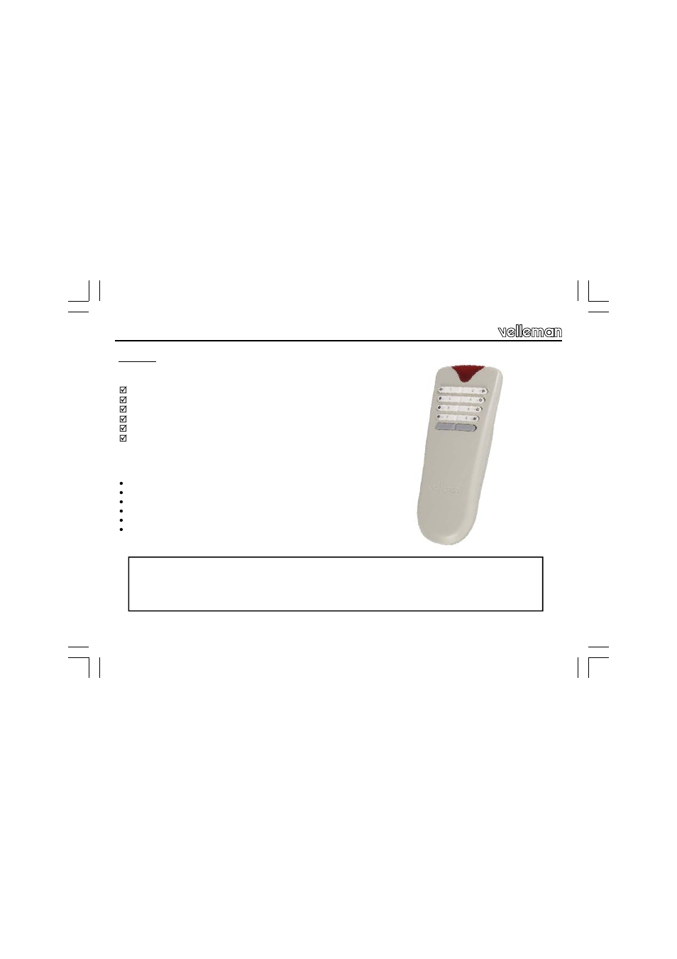Velleman VM118r User Manual | Page 10 / 36