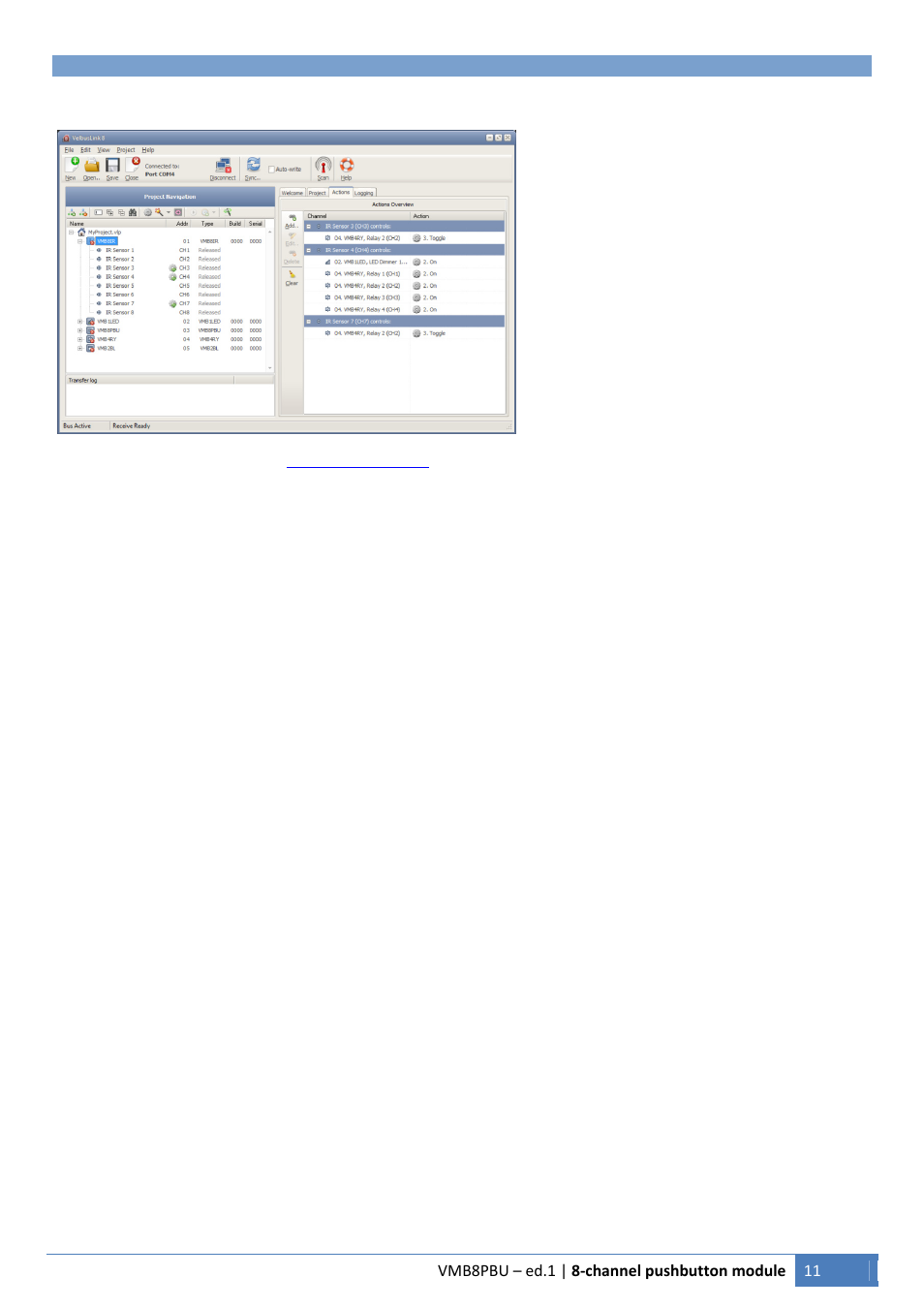 Velleman VMB8PBU User Manual | Page 11 / 12