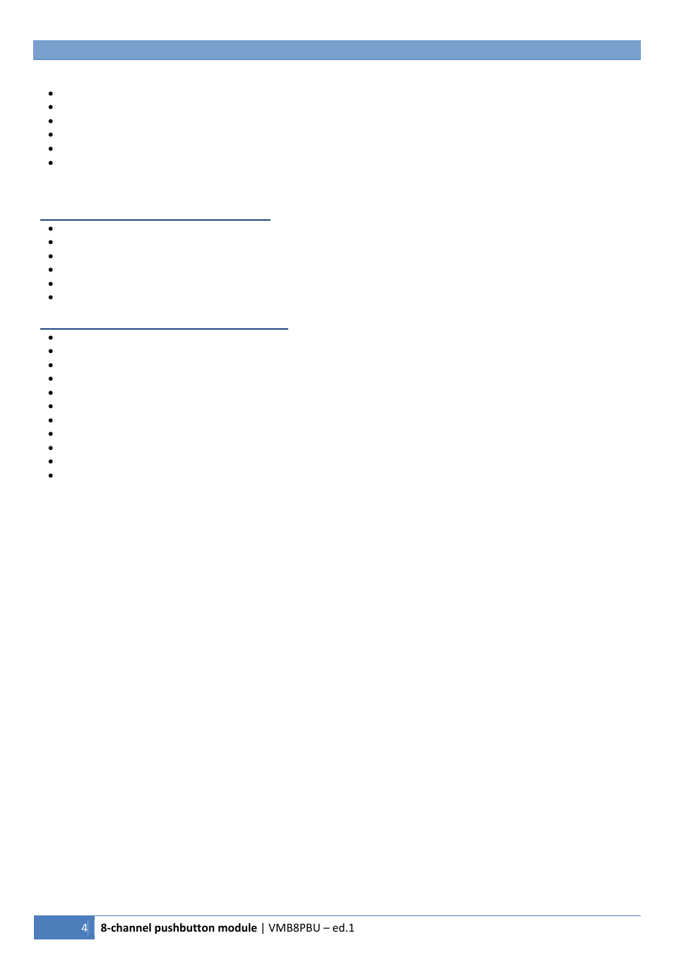 Velleman VMB8PBU User Manual | Page 4 / 12