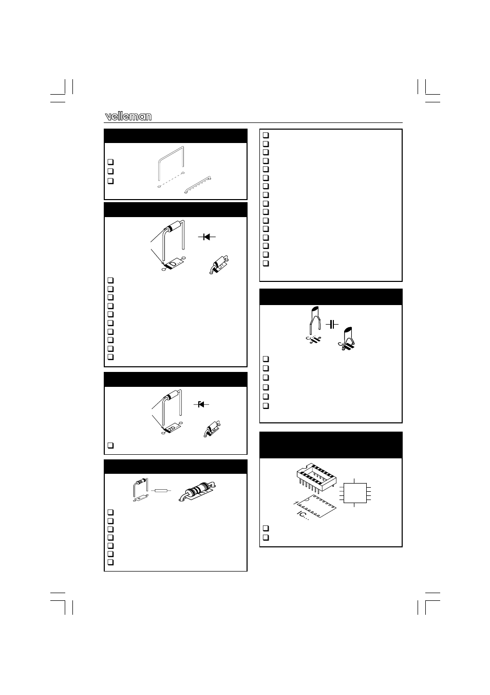 Velleman projects K8045 Assembly instructions User Manual | Page 5 / 20