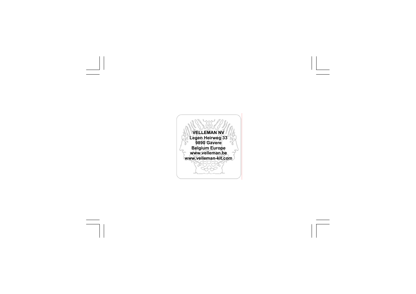 Velleman projects VMB4DC Short user manual User Manual | Page 11 / 12