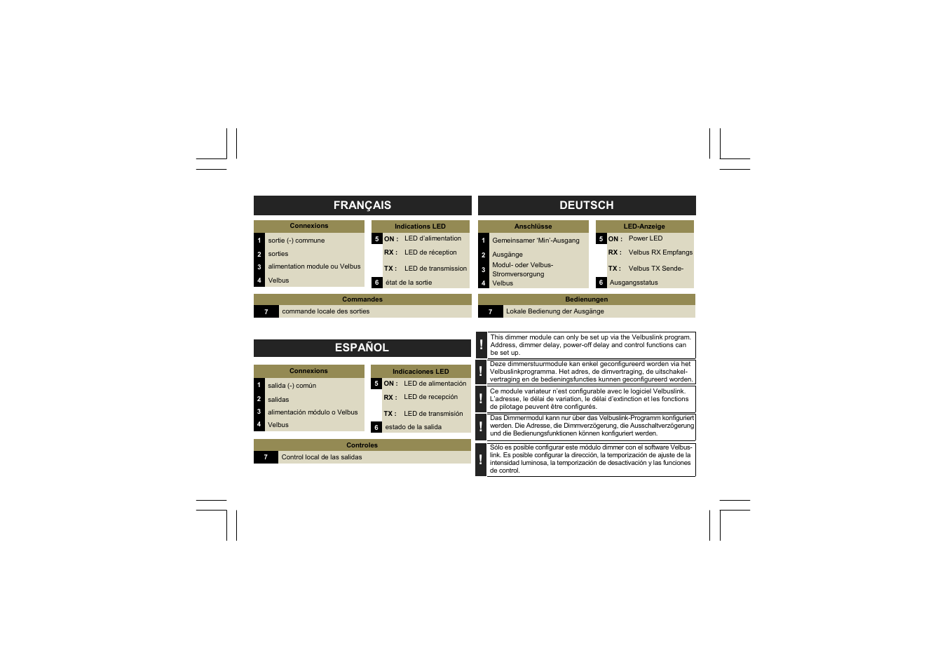 Velleman projects VMB4DC Short user manual User Manual | Page 3 / 12