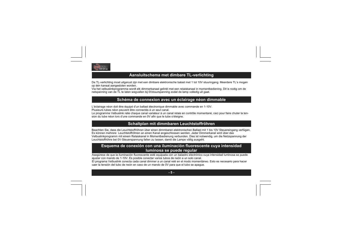 Velleman projects VMB4DC Short user manual User Manual | Page 5 / 12