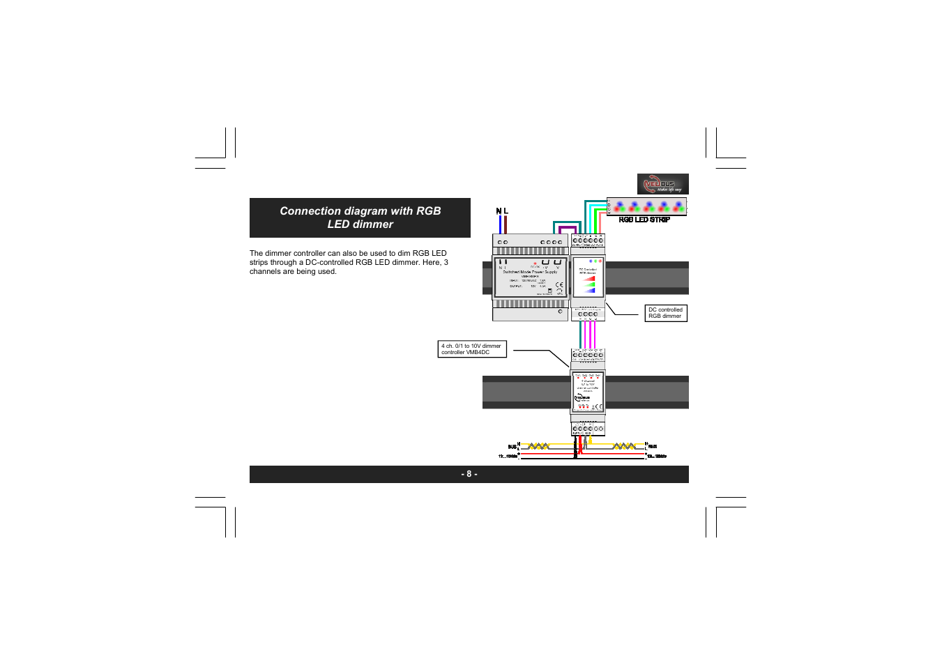 Velleman projects VMB4DC Short user manual User Manual | Page 8 / 12