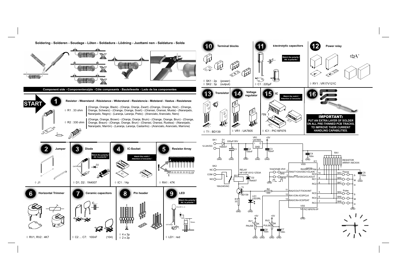 Velleman MK188 User Manual | 1 page