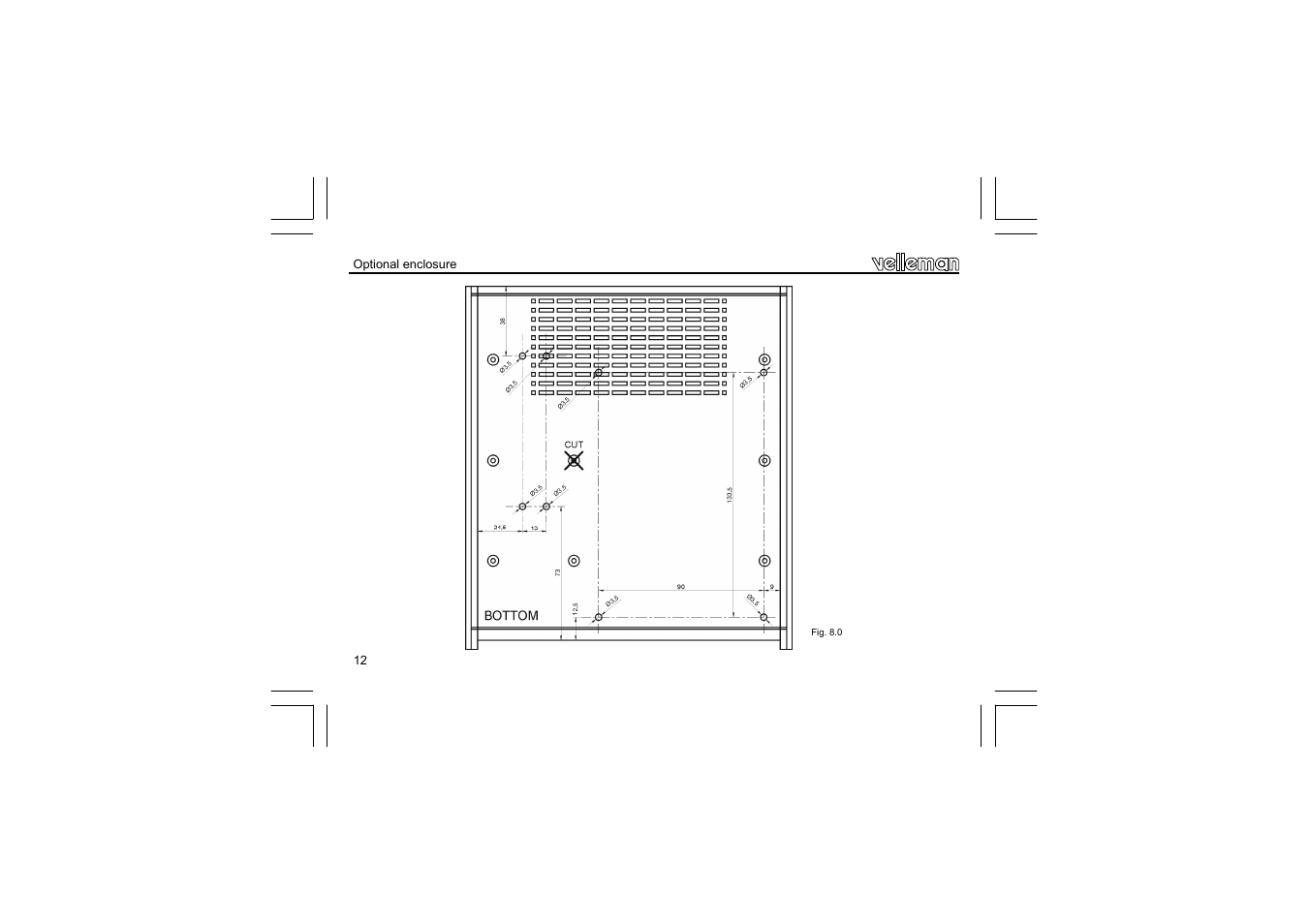 Velleman projects K8012 Assembly instructions User Manual | Page 12 / 20