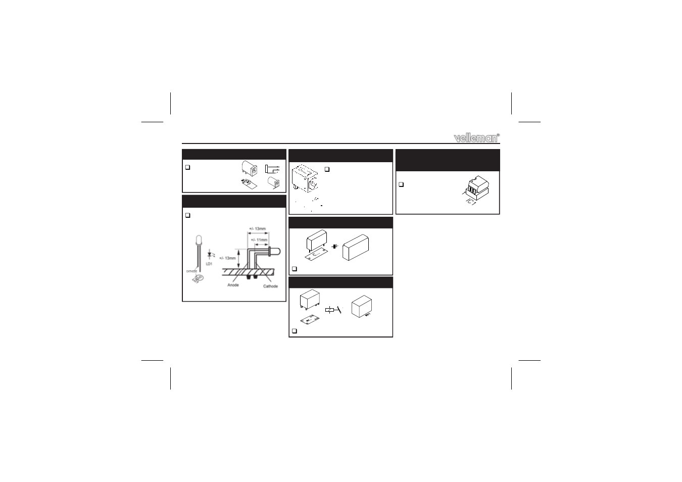 Velleman К8086 User Manual | Page 6 / 12