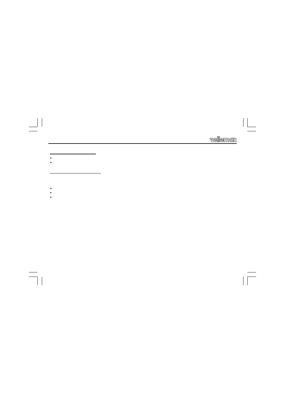 Velleman VM138 User Manual | Page 16 / 40