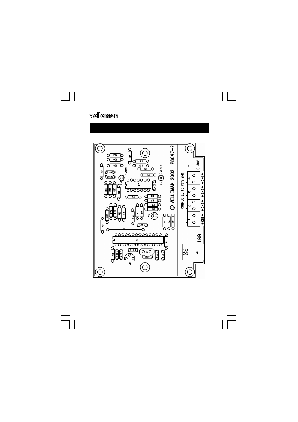 Velleman projects K8047 Assembly instructions User Manual | Page 13 / 16