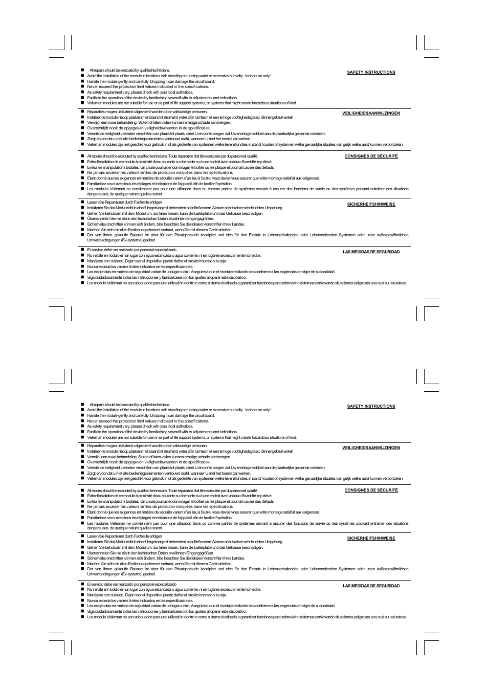 Velleman VM160 User Manual | Page 19 / 20