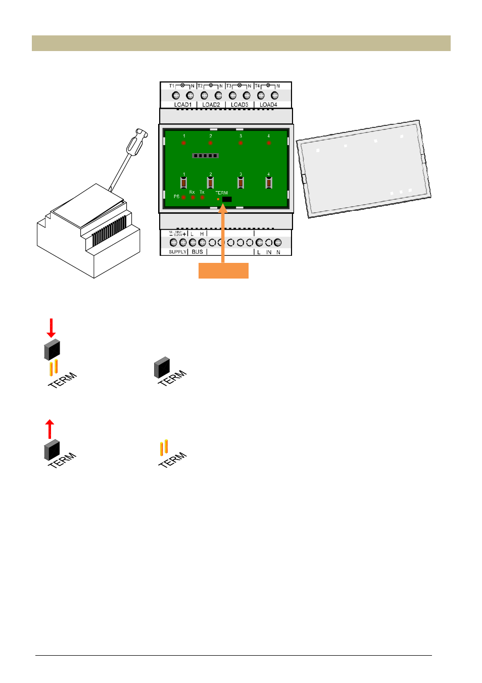 Termination | Velleman VMB4RYLD User Manual | Page 12 / 18