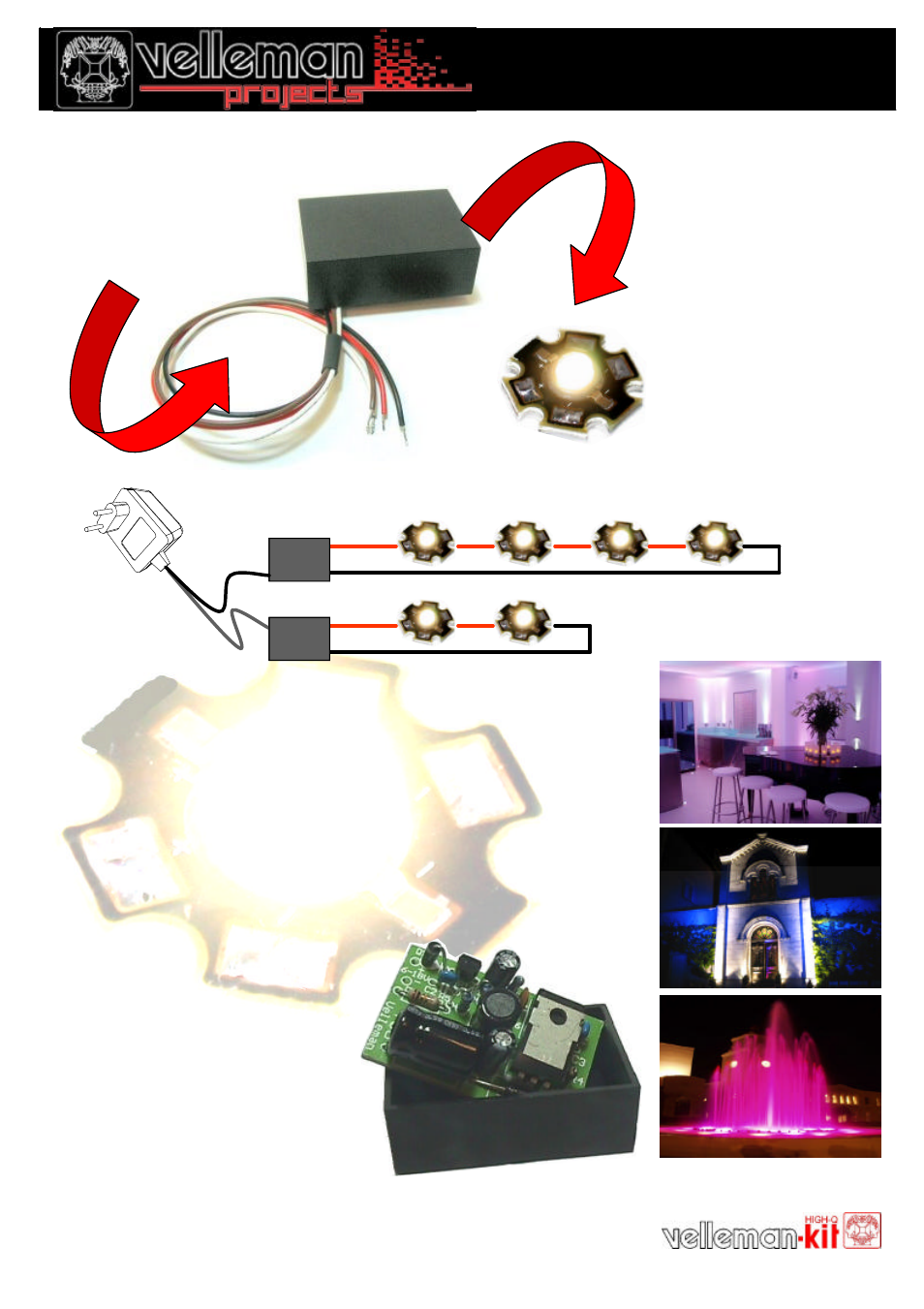 Velleman projects K8071 Infosheet User Manual | 1 page