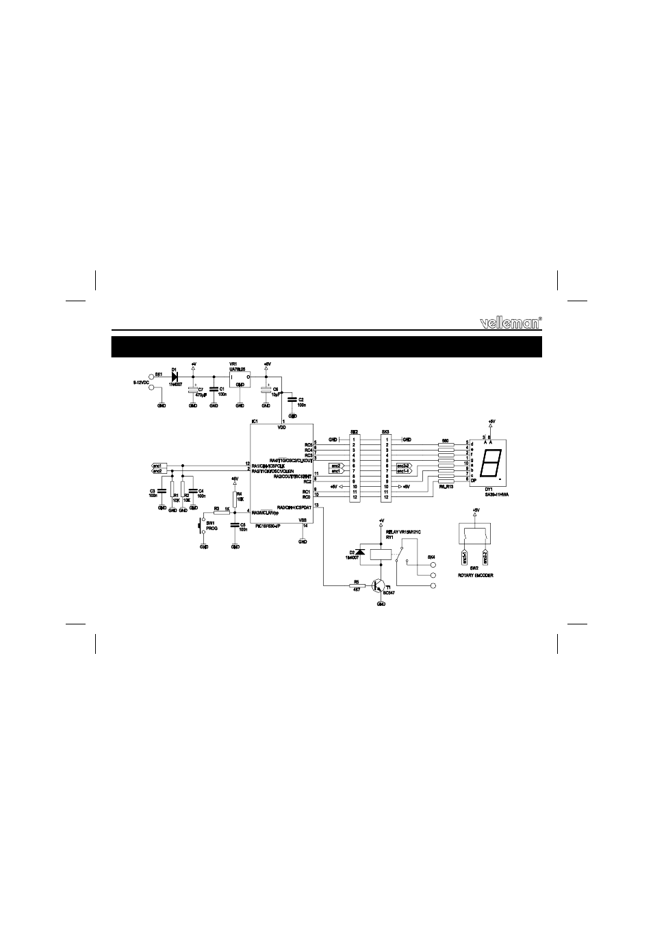 Velleman К8082 User Manual | Page 18 / 20