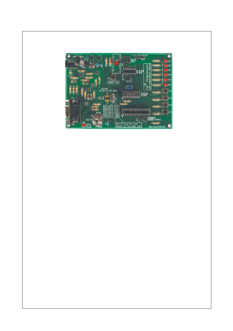 Velleman К8048 User Manual | 14 pages