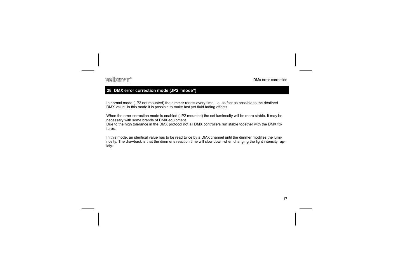Velleman projects K8039 Assembly instructions User Manual | Page 17 / 20