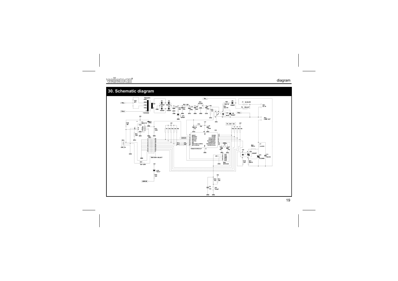 Velleman projects K8039 Assembly instructions User Manual | Page 19 / 20