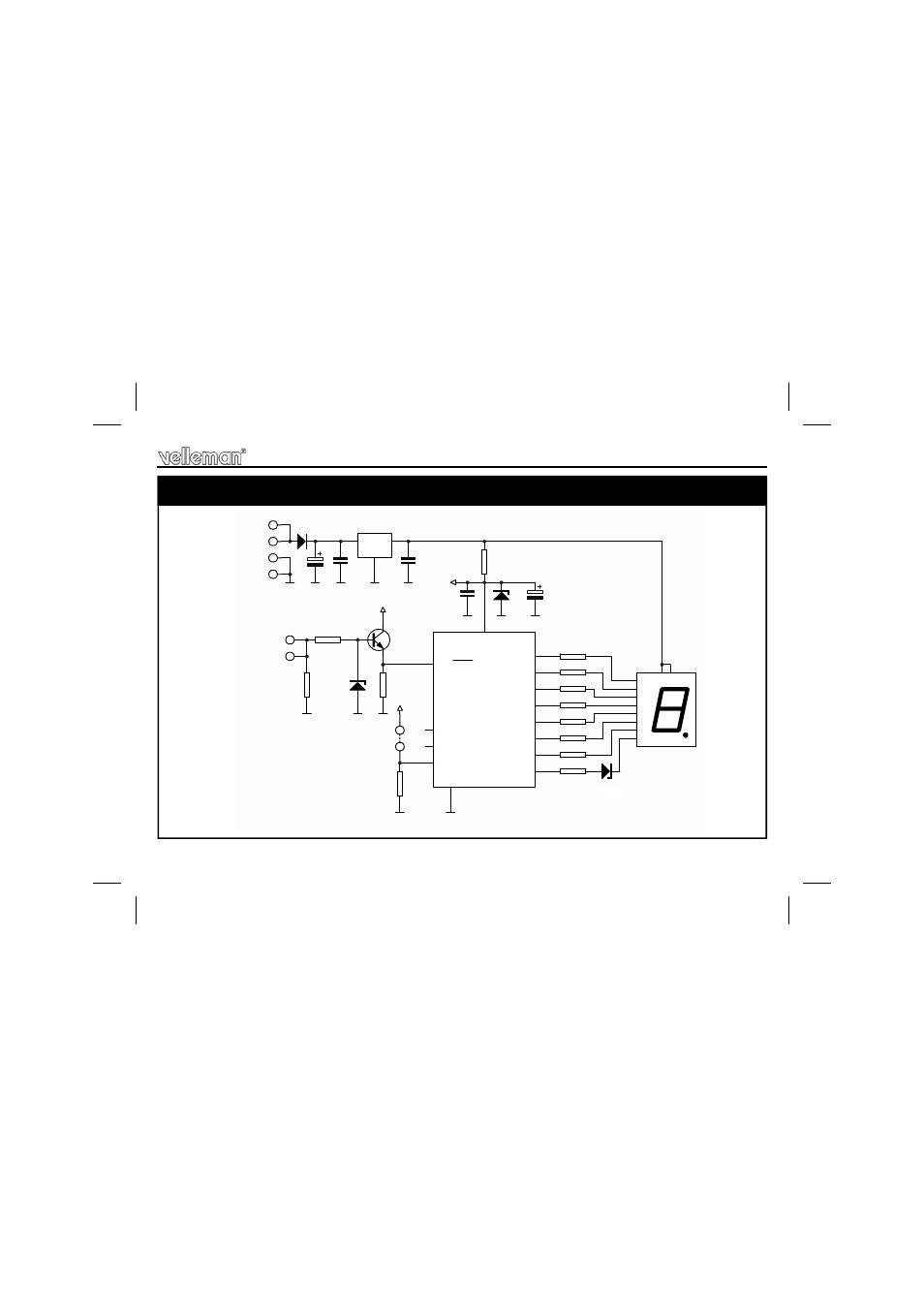 Diagram, 19 diagram | Velleman К8063 User Manual | Page 19 / 20