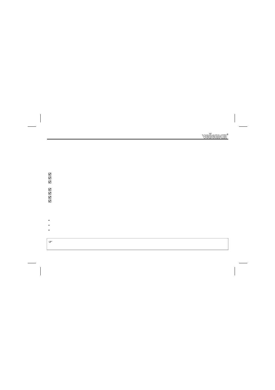 Velleman К8063 User Manual | Page 2 / 20