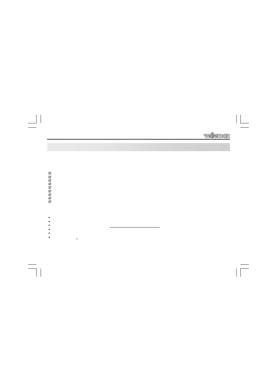 Velleman VM146 User Manual | Page 26 / 40