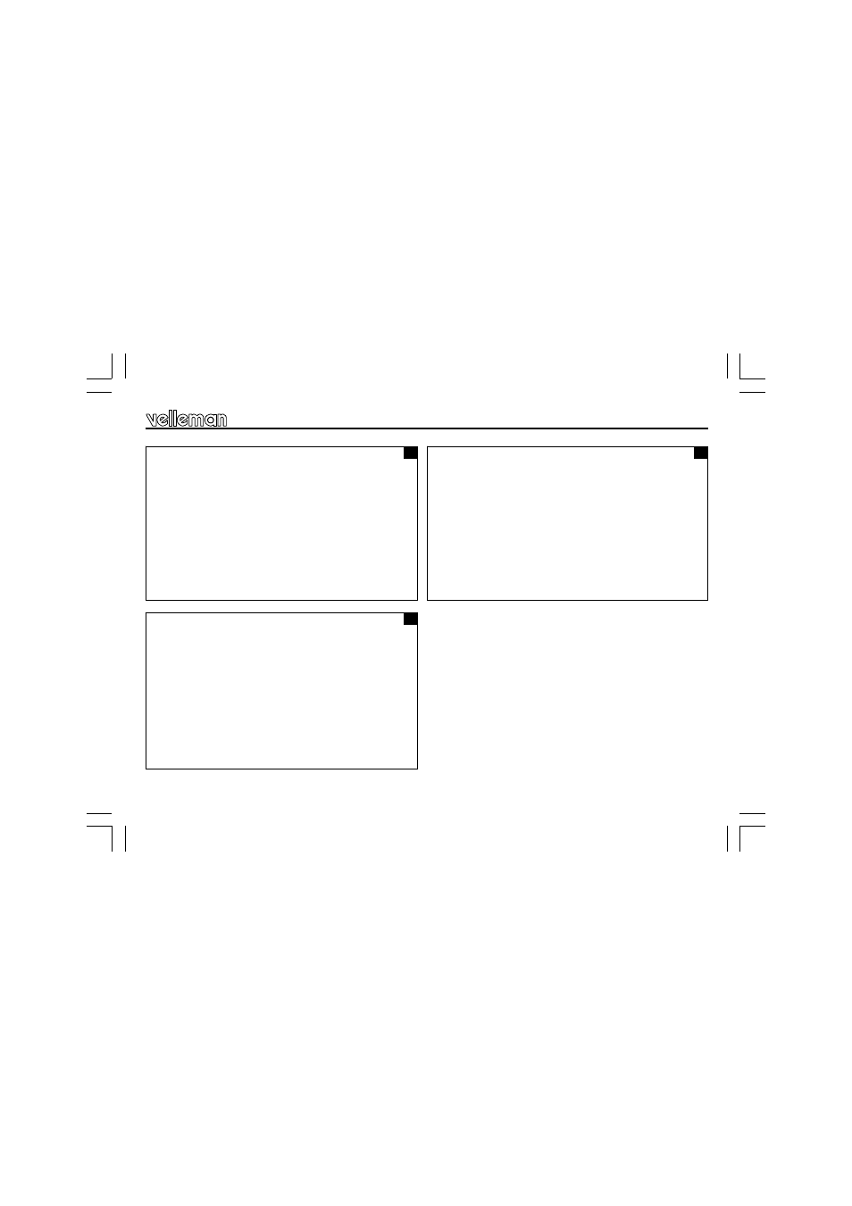 Velleman VM146 User Manual | Page 3 / 40