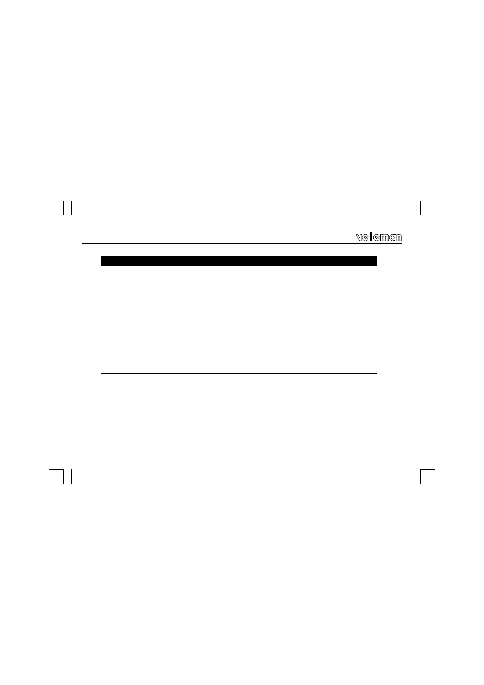 Velleman VM146 User Manual | Page 30 / 40