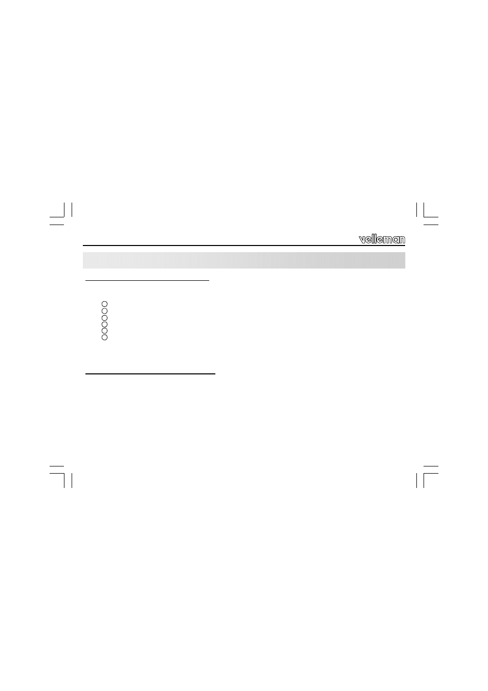 Velleman VM146 User Manual | Page 8 / 40