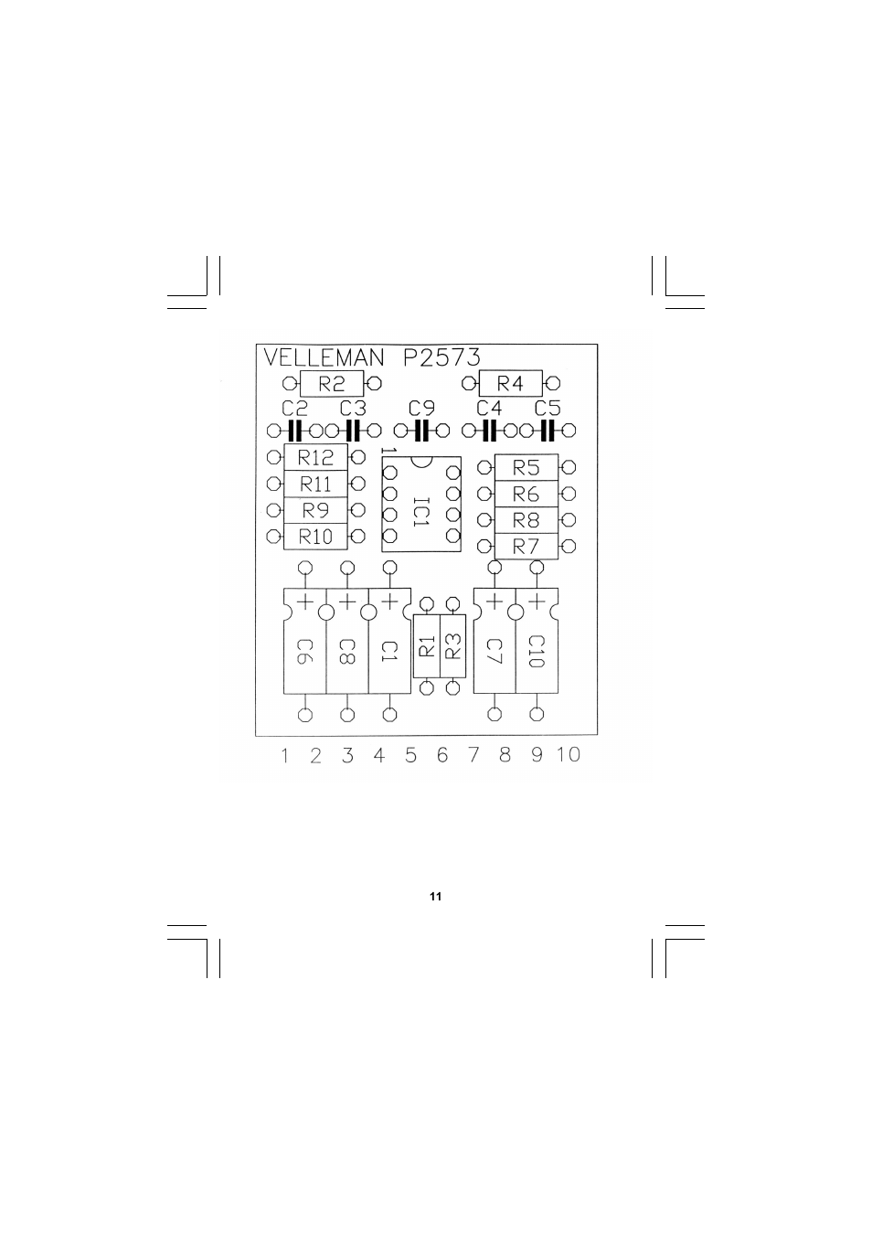 Velleman K2573 User Manual | Page 11 / 12