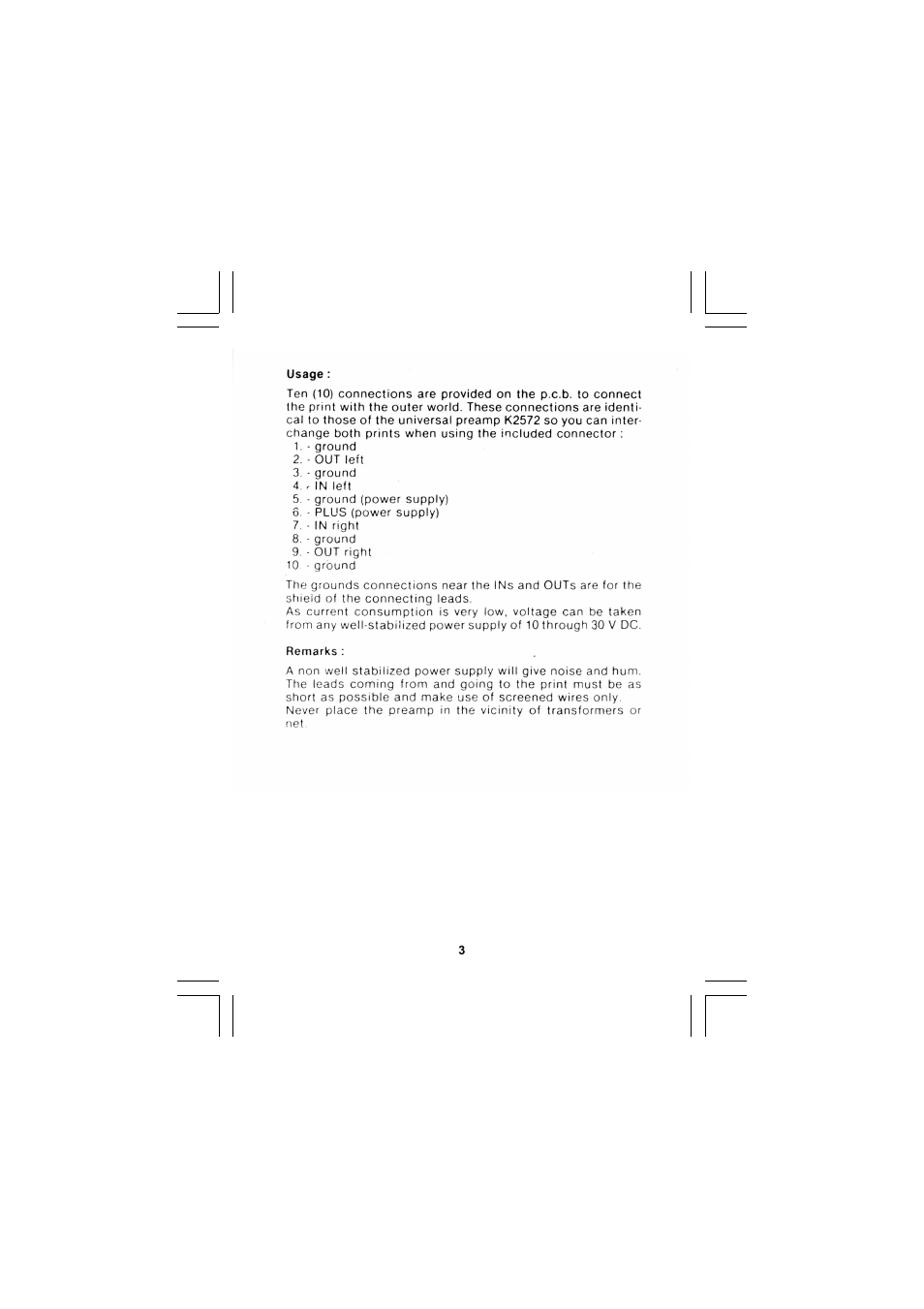 Velleman K2573 User Manual | Page 3 / 12