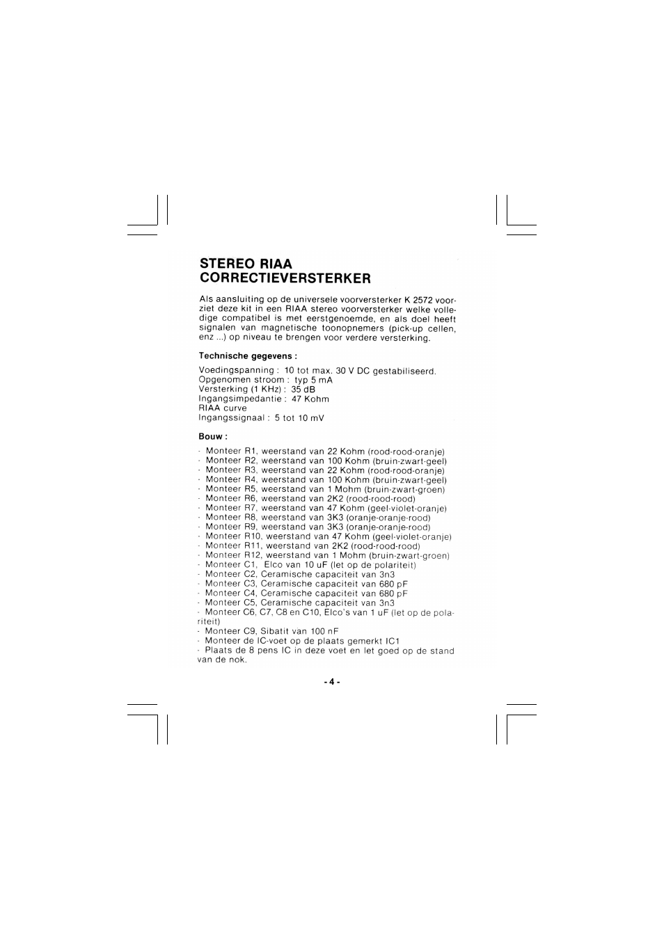 Velleman K2573 User Manual | Page 4 / 12