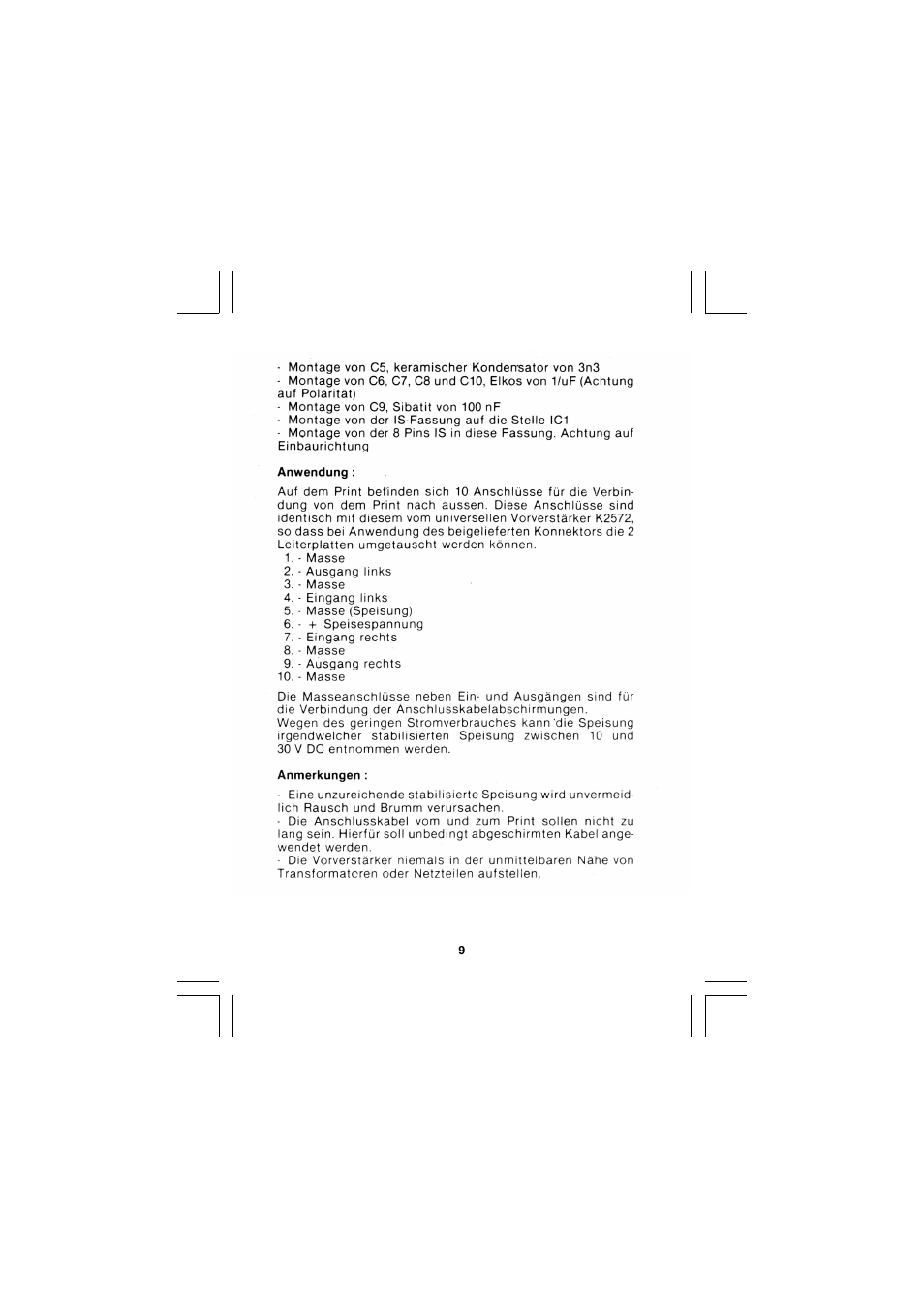 Velleman K2573 User Manual | Page 9 / 12