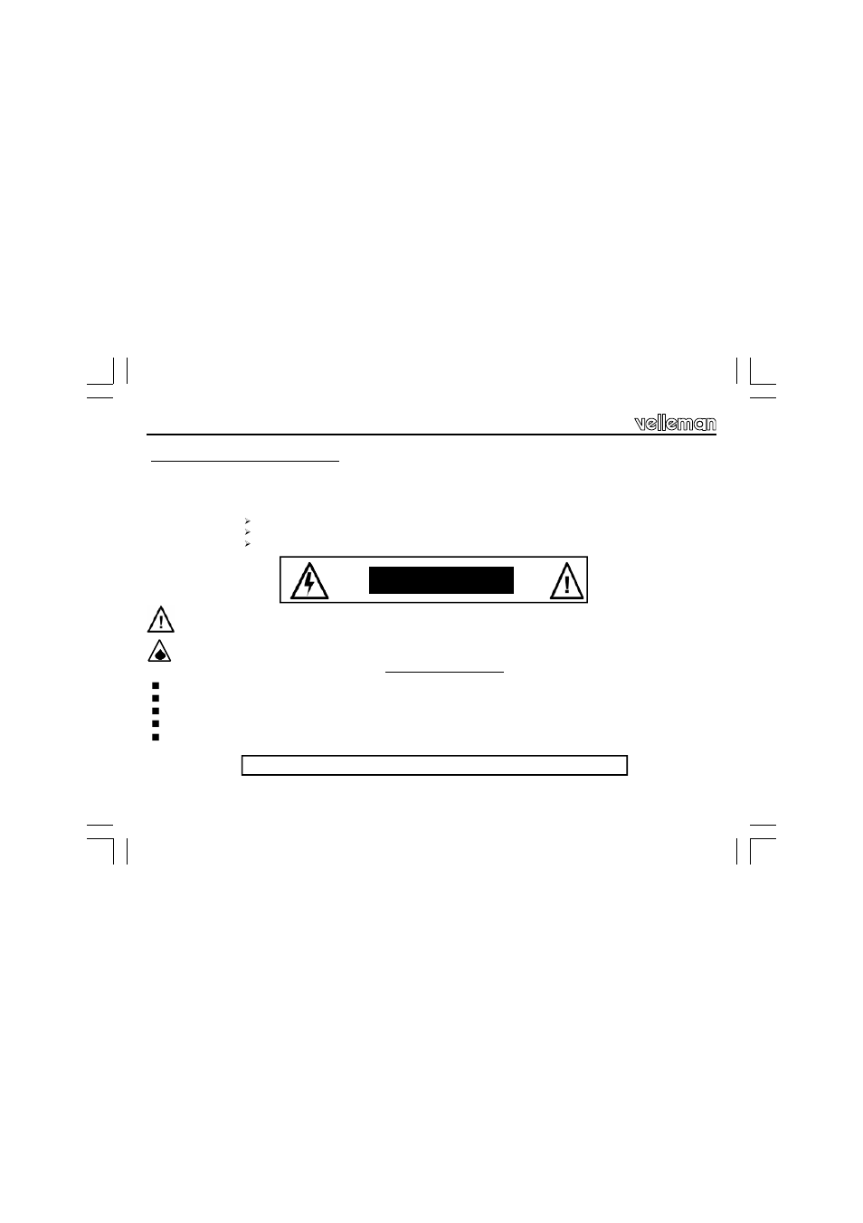 Velleman VM118 User Manual | Page 10 / 44