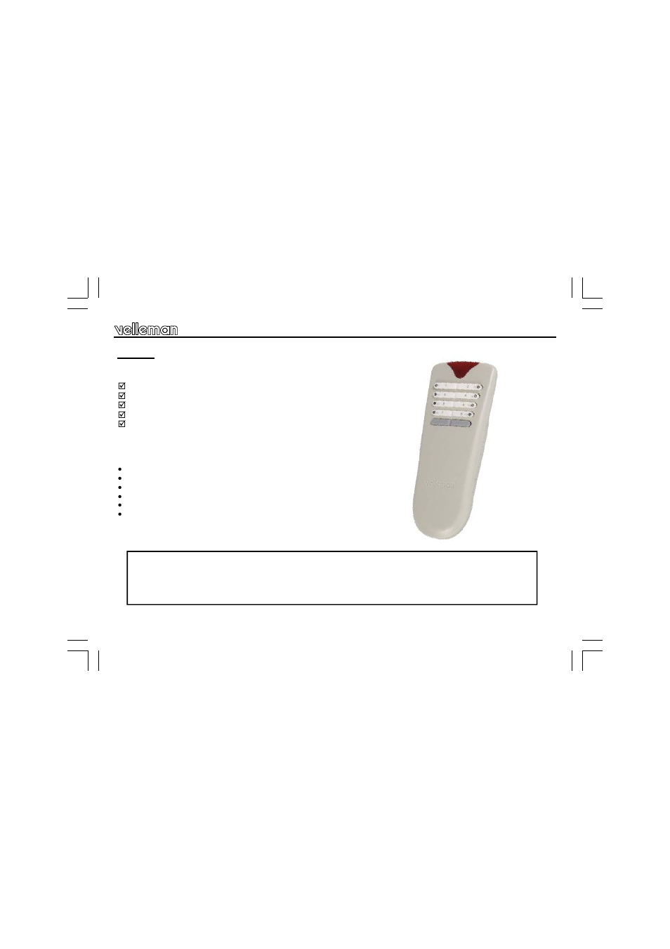 Velleman VM118 User Manual | Page 15 / 44