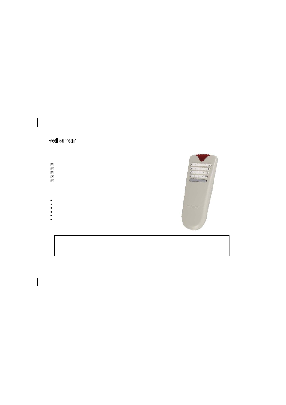 Velleman VM118 User Manual | Page 23 / 44