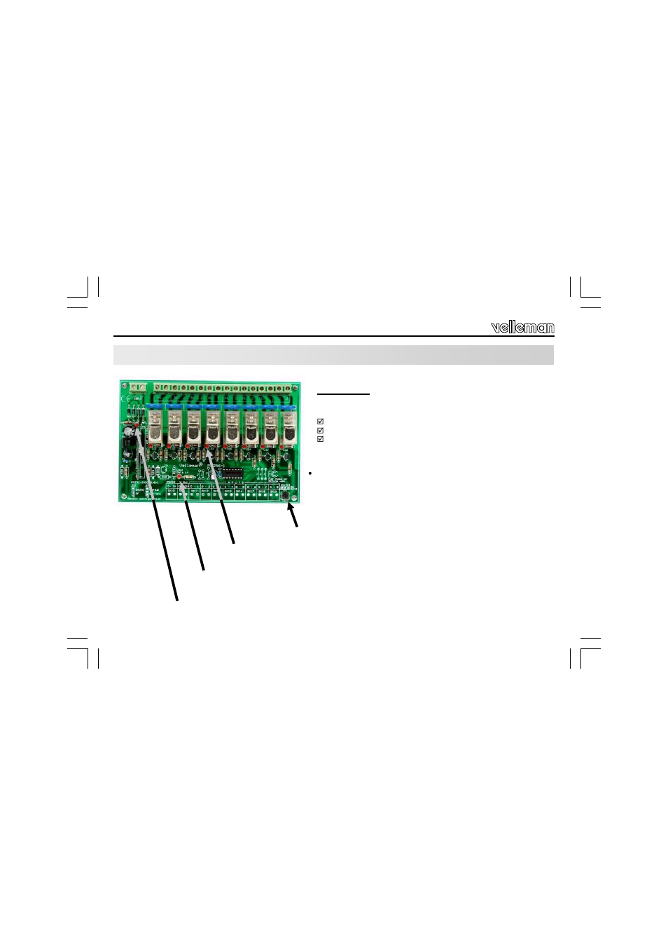 Velleman VM118 User Manual | Page 28 / 44
