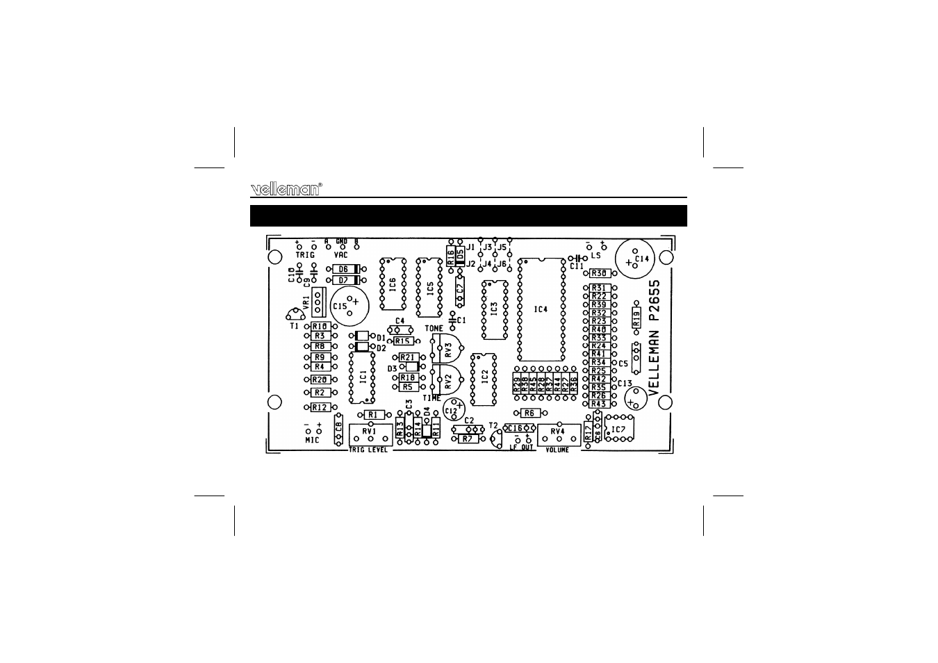 Velleman projects K2655 Assembly instructions User Manual | Page 13 / 16