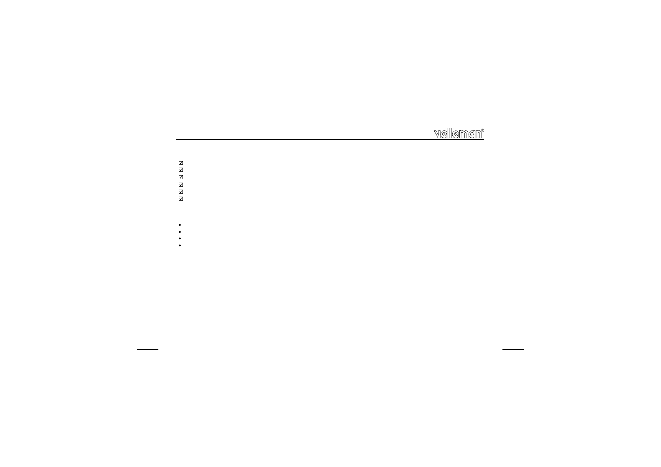 Velleman projects K2655 Assembly instructions User Manual | Page 2 / 16