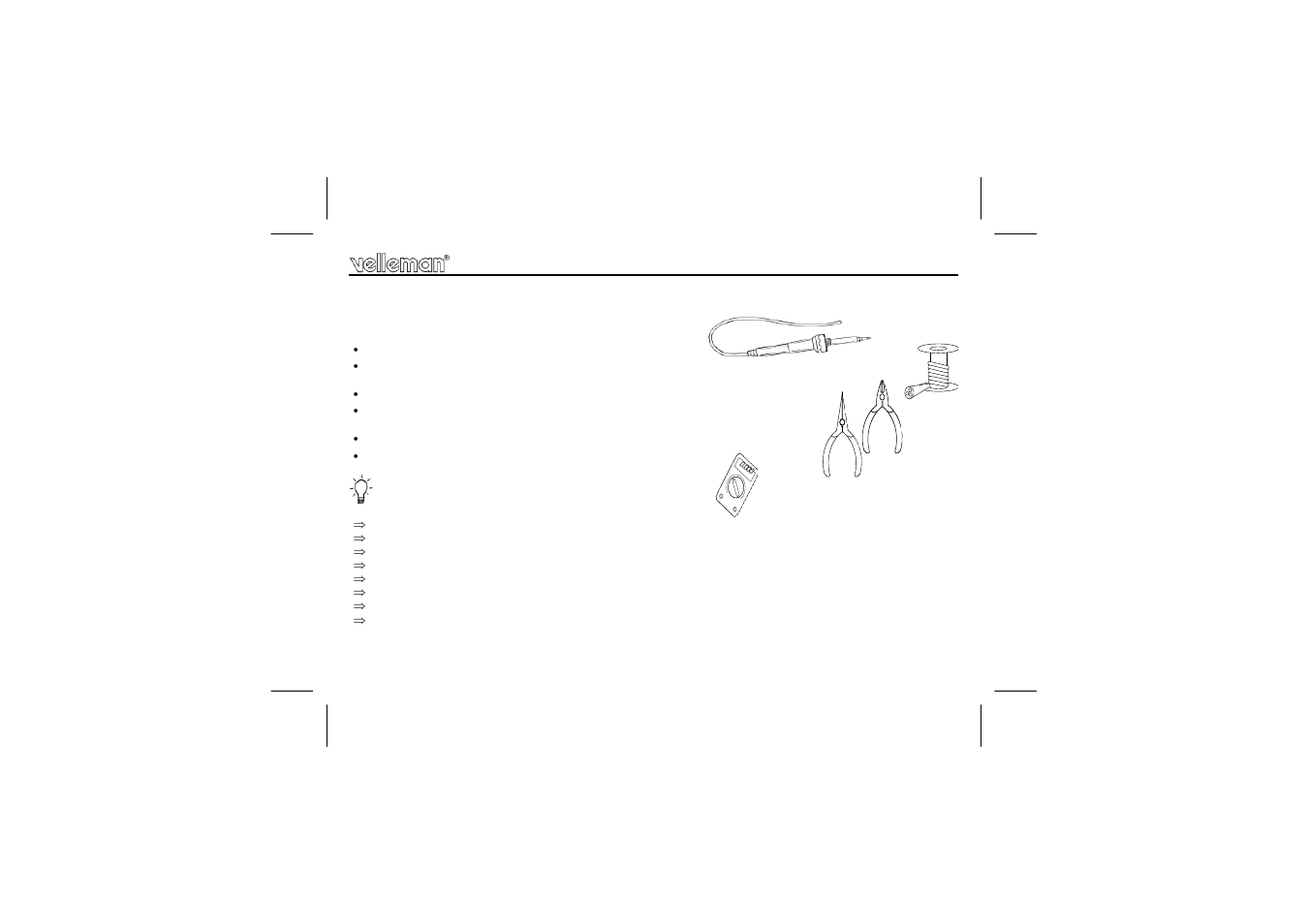 Velleman projects K2655 Assembly instructions User Manual | Page 3 / 16