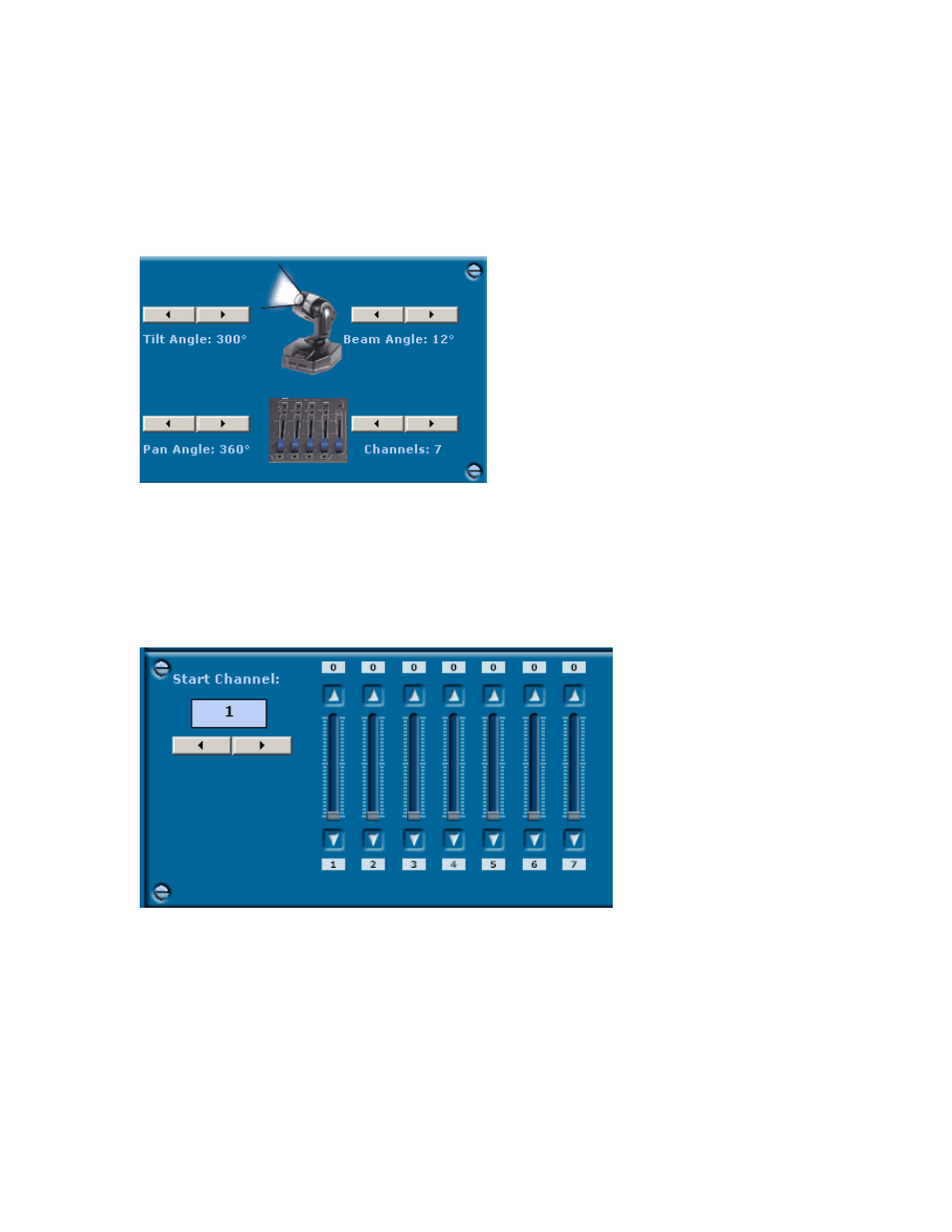 Settings, Show sliders | Velleman projects VM116 DMX lightplayer Usermanual User Manual | Page 6 / 14