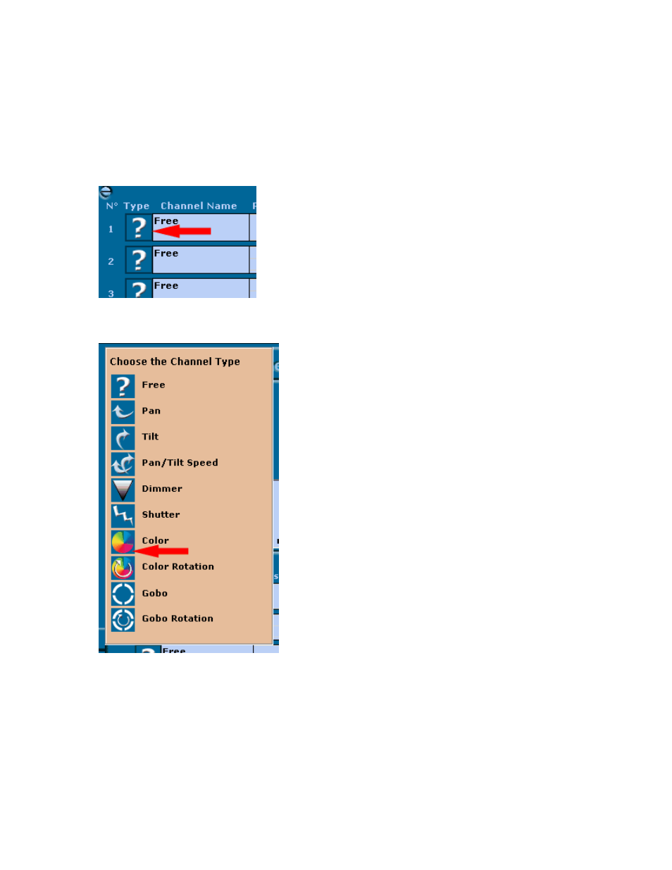 Programming the channels | Velleman projects VM116 DMX lightplayer Usermanual User Manual | Page 7 / 14