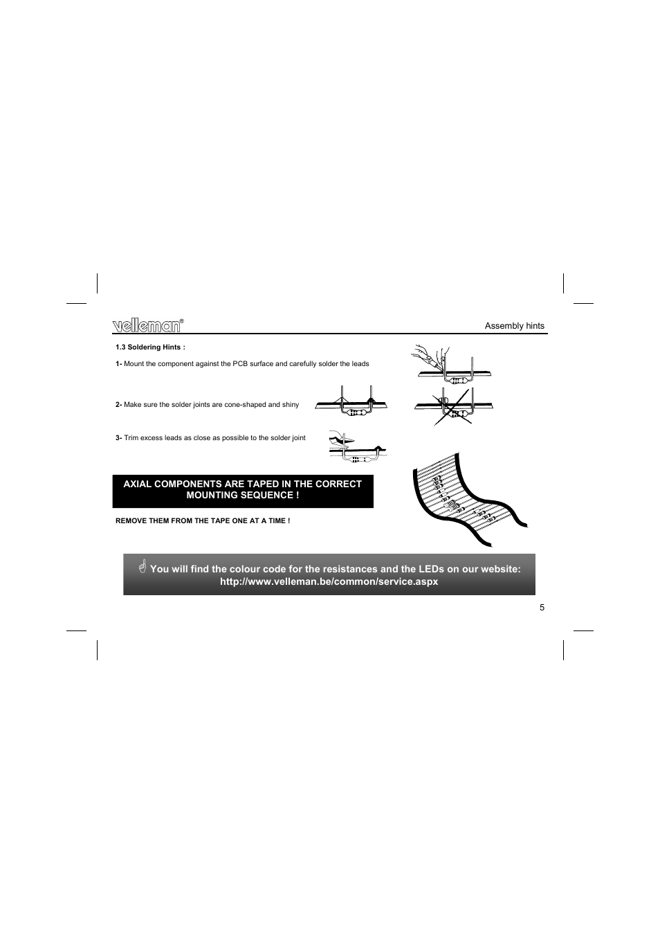 Velleman К8067 User Manual | Page 5 / 16