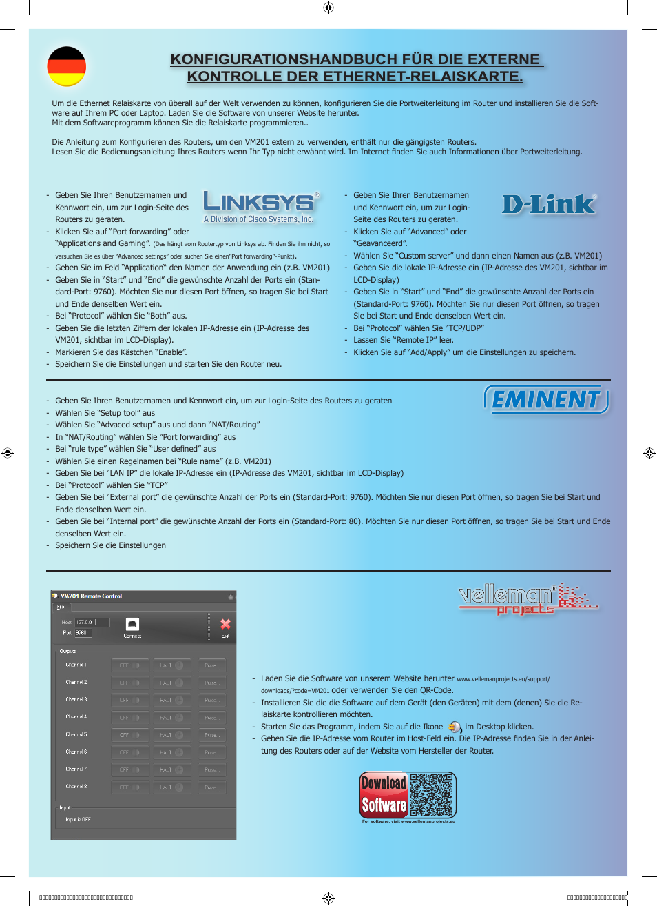 Velleman VM201 User Manual | Page 6 / 8