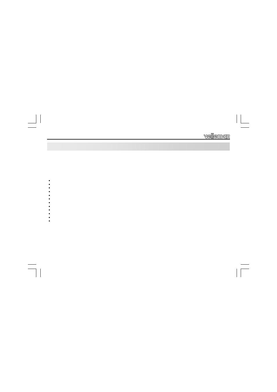Velleman VM113 User Manual | Page 4 / 8
