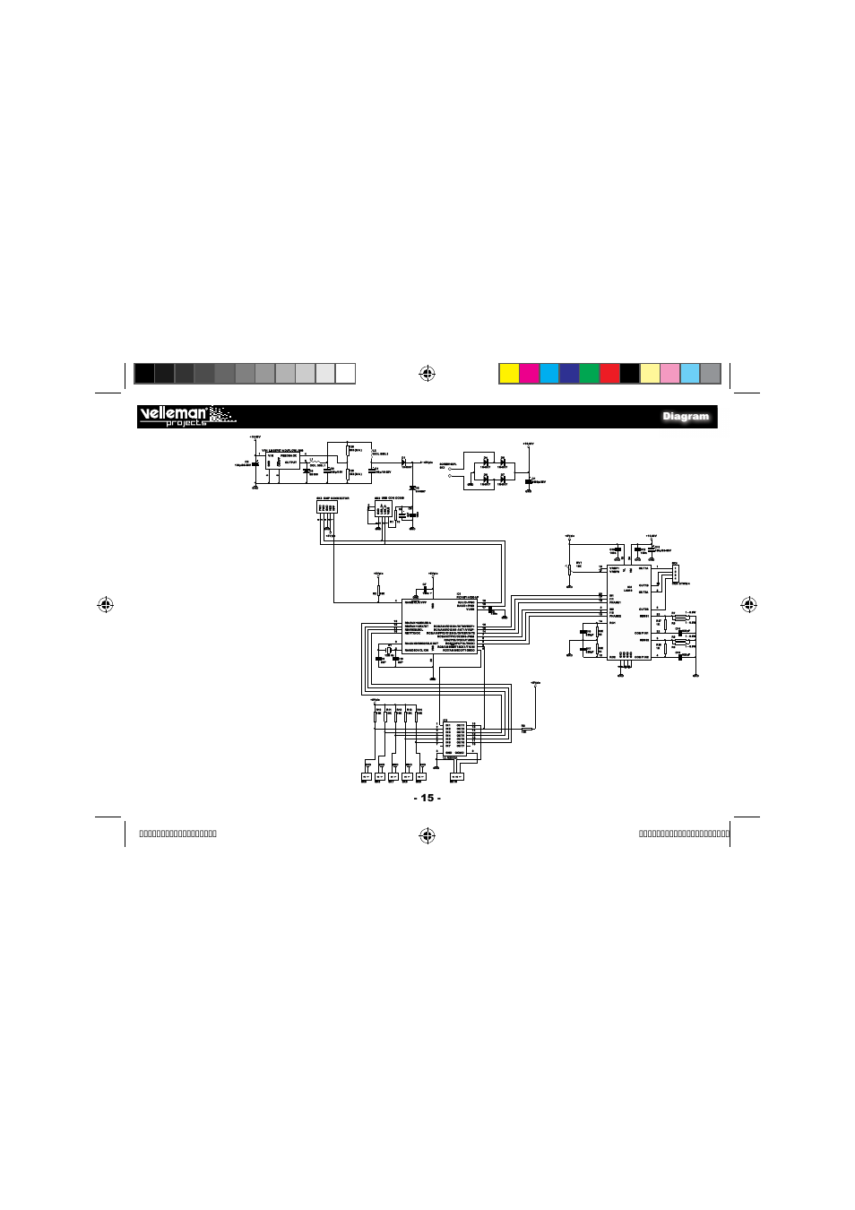 Diagram | Velleman projects K8096 Assembly instructions User Manual | Page 15 / 16