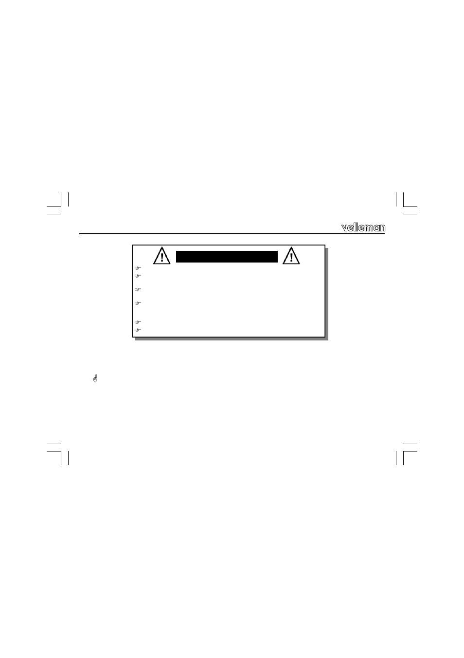 Velleman VM106 User Manual | Page 10 / 28