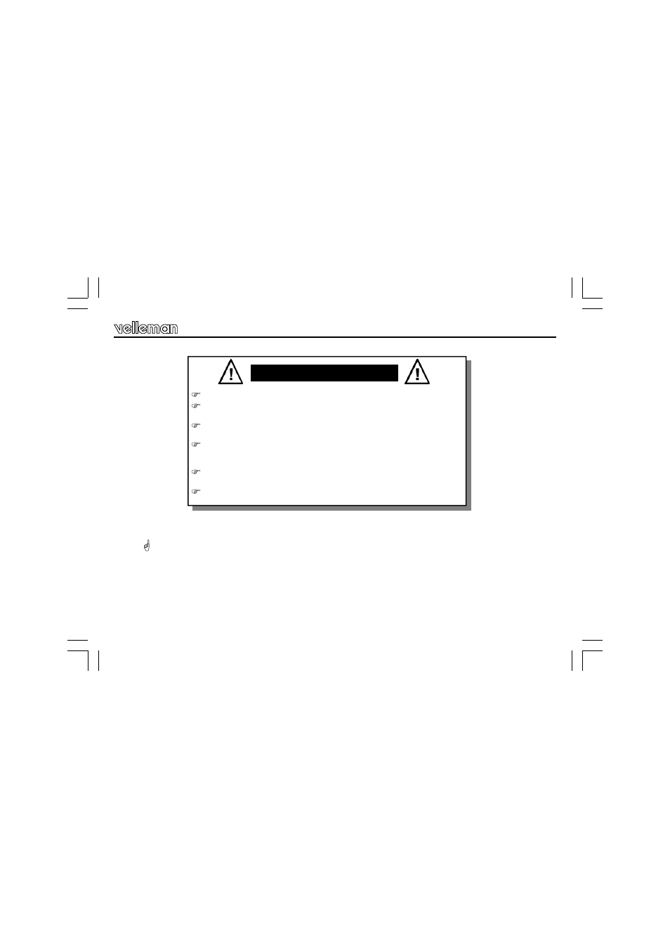 Velleman VM106 User Manual | Page 15 / 28