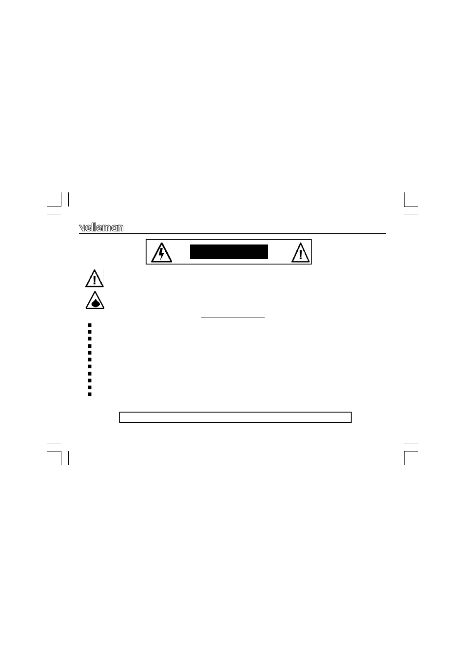 Velleman VM106 User Manual | Page 21 / 28