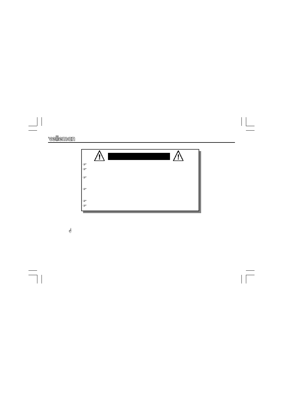 Velleman VM106 User Manual | Page 5 / 28