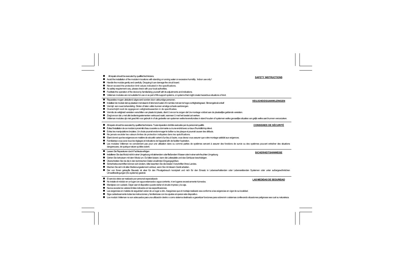 Velleman VM161 User Manual | Page 19 / 20