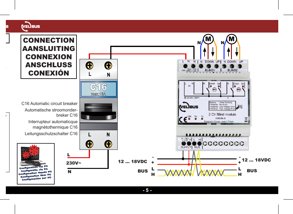 Français | Velleman VMB2BLE User Manual | Page 5 / 8